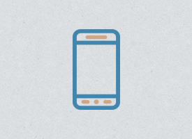Animated cellphone icon